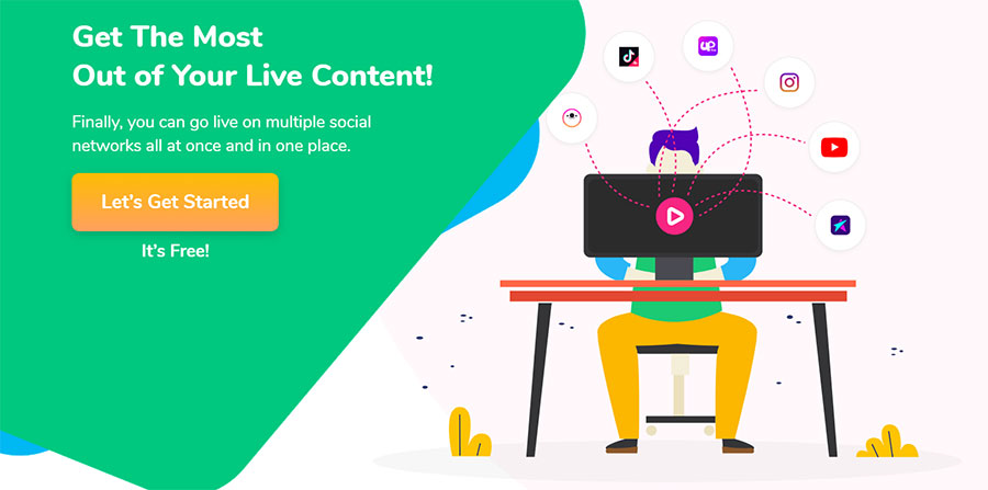 اینستاگرام لایو دسکتاپ