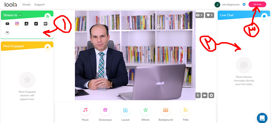 لایو اینستاگرام