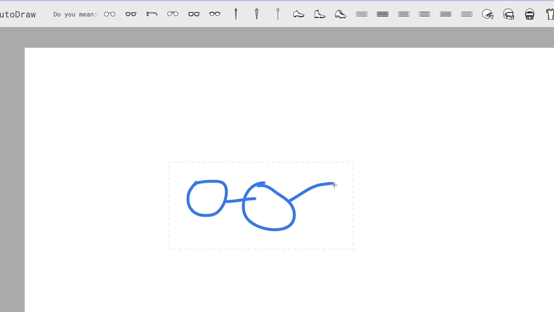 رابط کاربری AutoDraw و پیشنهاد نقاشی