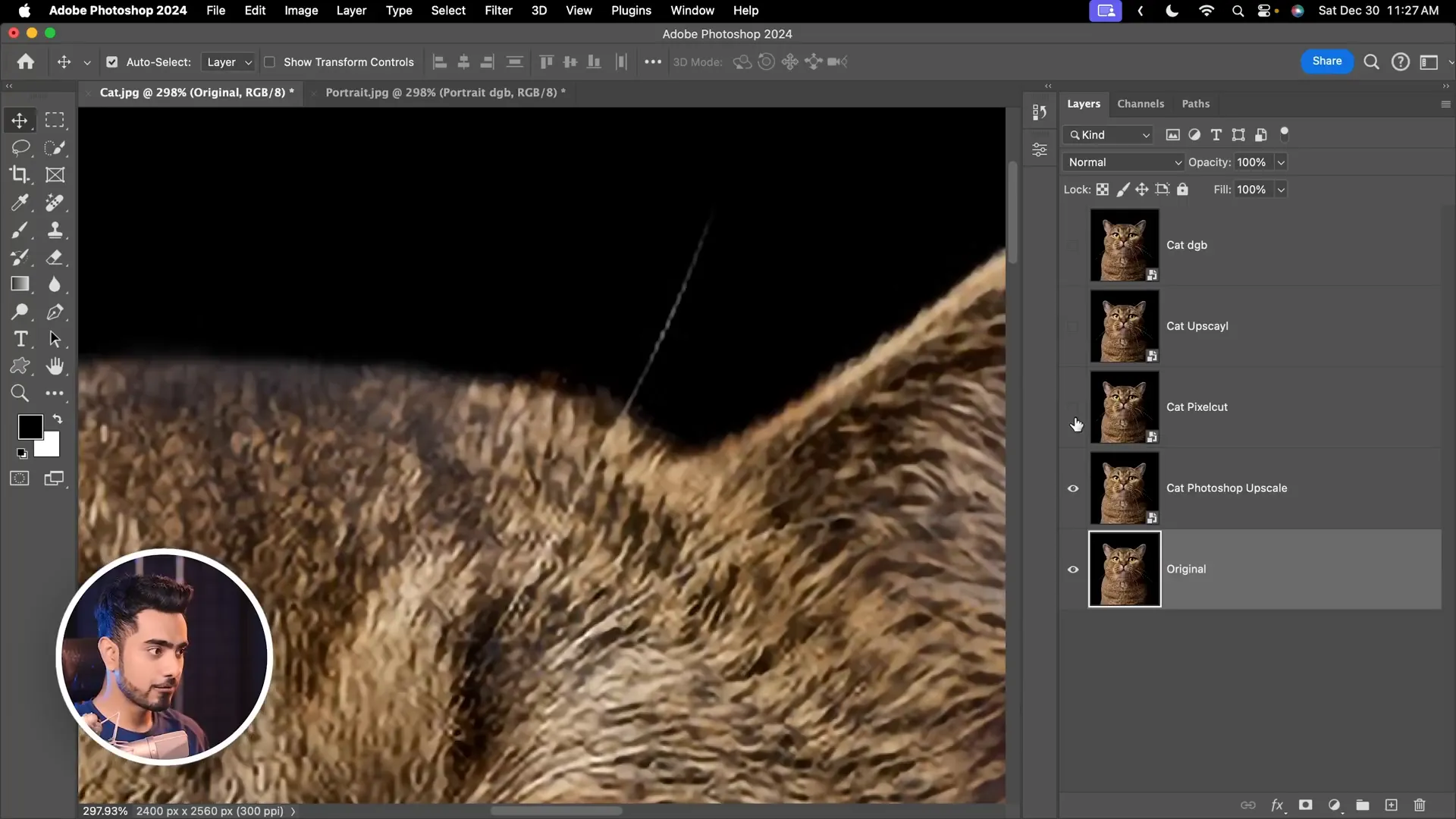 هوش مصنوعی بالا بردن کیفیت عکس