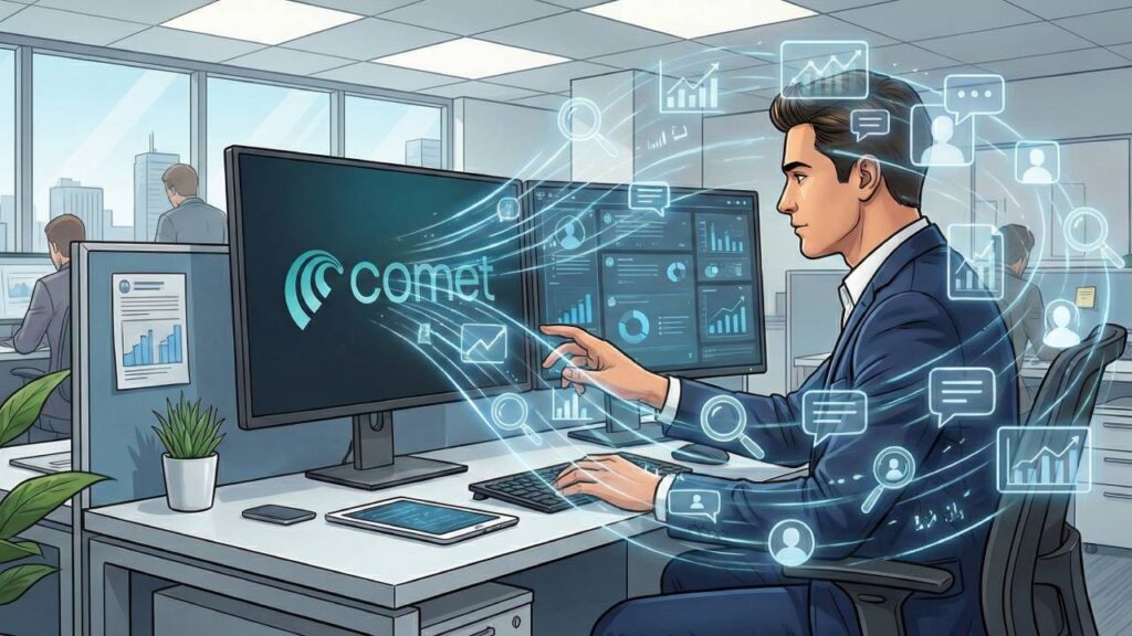 تحلیل شبکه‌های اجتماعی با Comet