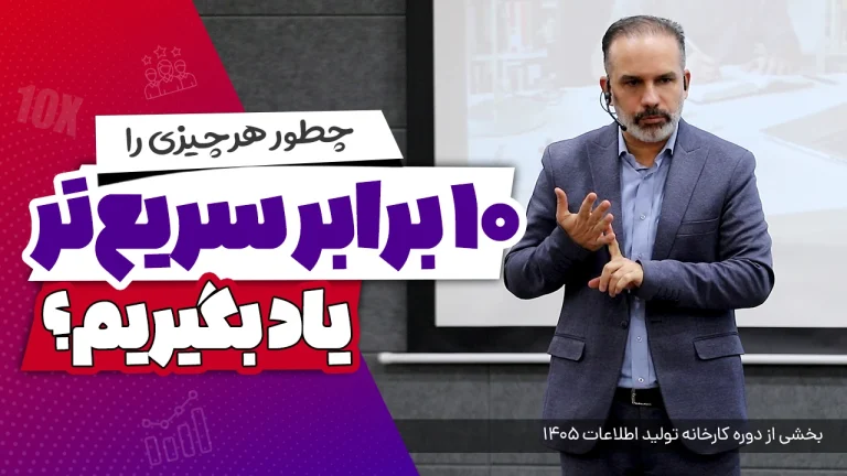 یادگیری هدفمند برای تولید محتوا و تدریس